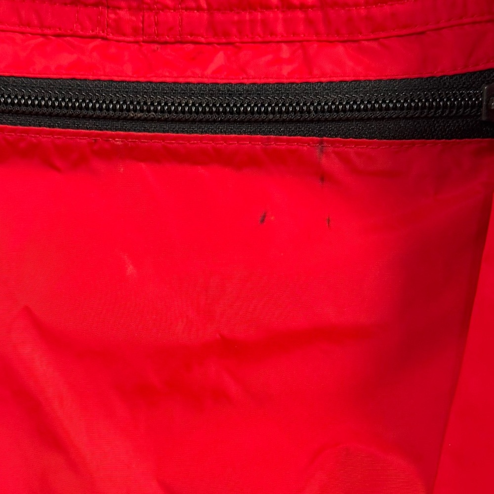 Vintage L.L. Bean Red Pullover Jacket Windbreaker - Picture 2 of 12